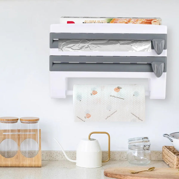 4 in 1 wall mounted kitchen organizer