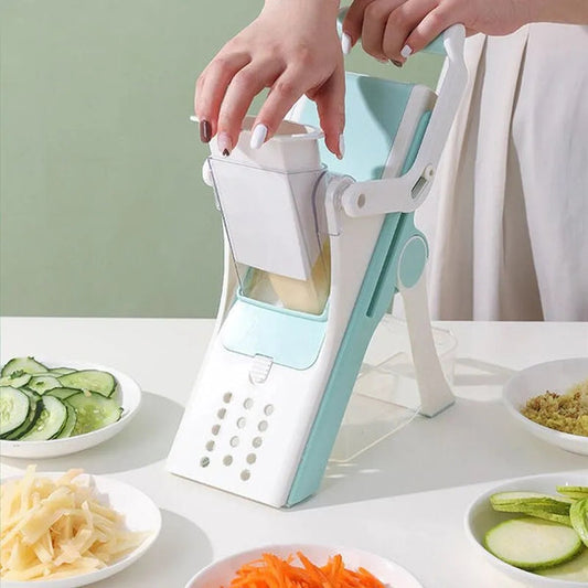 Multi function vegetables cutter and meat slicer