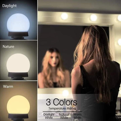 Vanity bulbs in 3 colors option