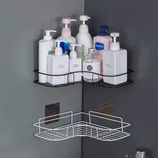 Wall corner shelf for bathroom and kitchen