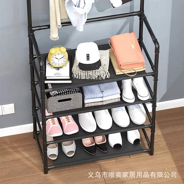Multifunction shoe rack and hanging holders