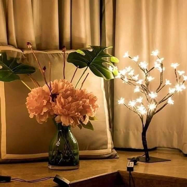 Cherry blossom lamp.