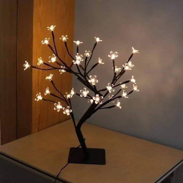 Cherry blossom lamp.