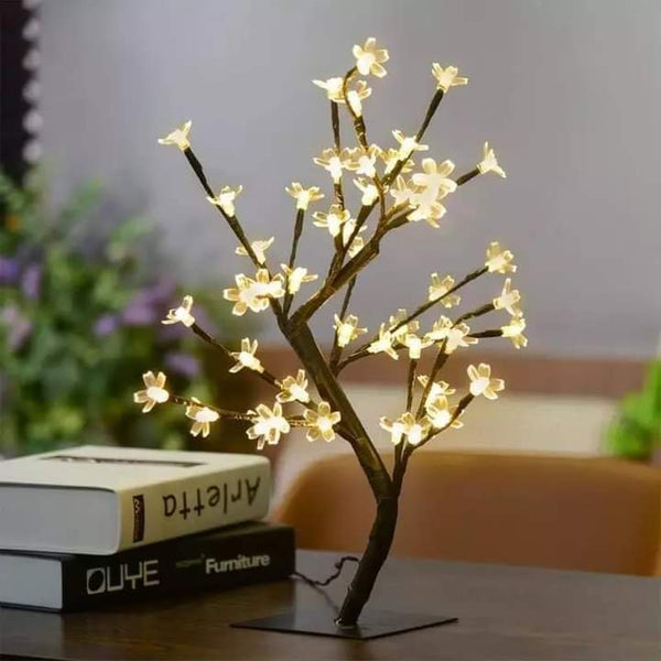 Cherry blossom lamp.