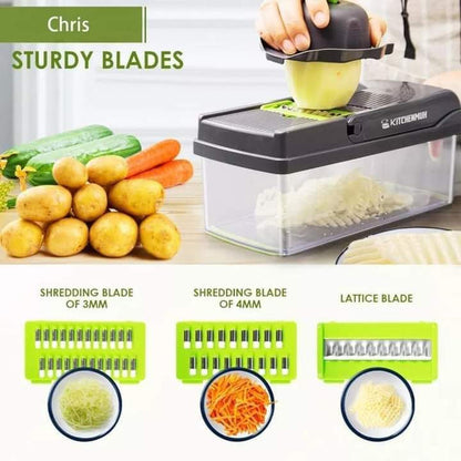 Multi function vegetables cutter