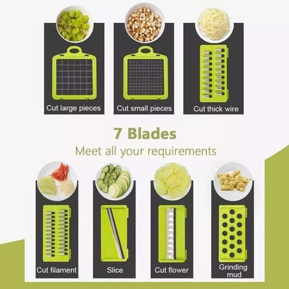Multi function vegetables cutter
