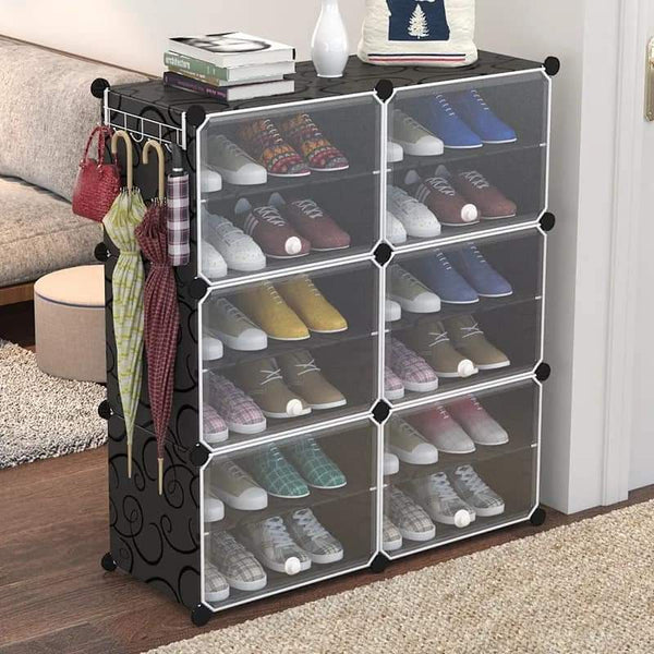 Shoe storage rack