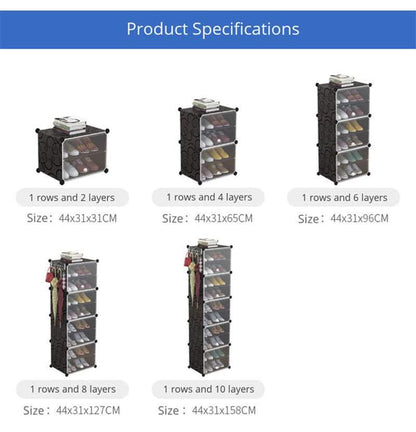 Shoe storage rack