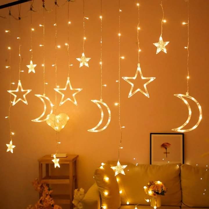 Curtain lights in different designs and style