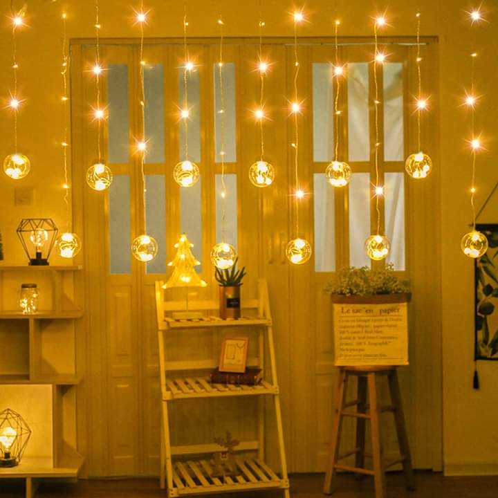 Curtain lights in different designs and style