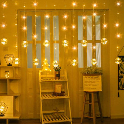 Curtain lights in different designs and style