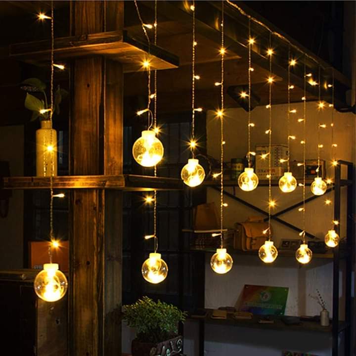 Curtain lights in different designs and style