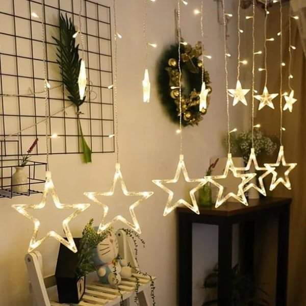 Curtain lights in different designs and style
