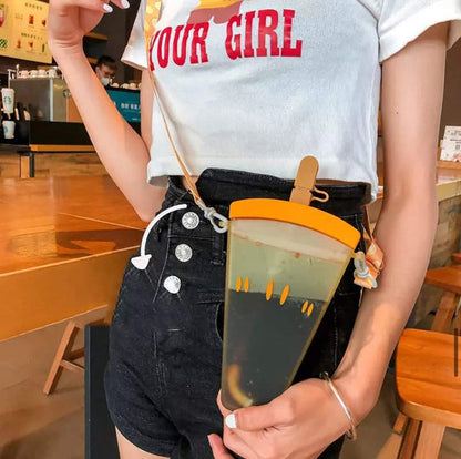 Stick ice cream shape water bottle