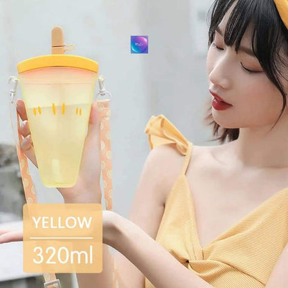 Stick ice cream shape water bottle