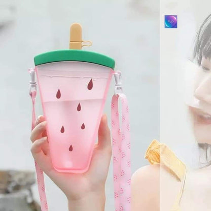 Stick ice cream shape water bottle