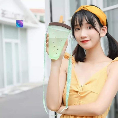 Stick ice cream shape water bottle