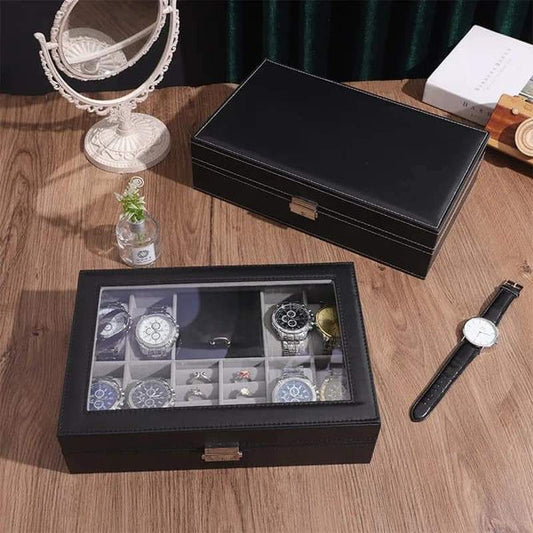 8 watches and jewellery organizer