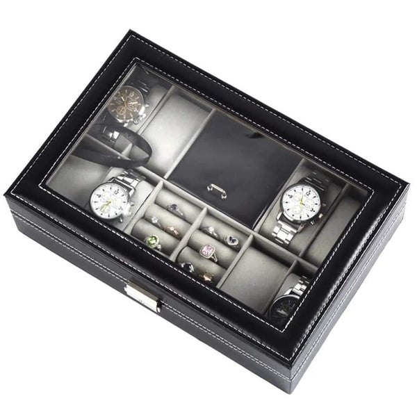 8 watches and jewellery organizer