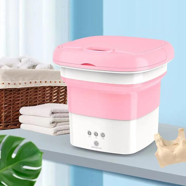 Foldable mini washing machine