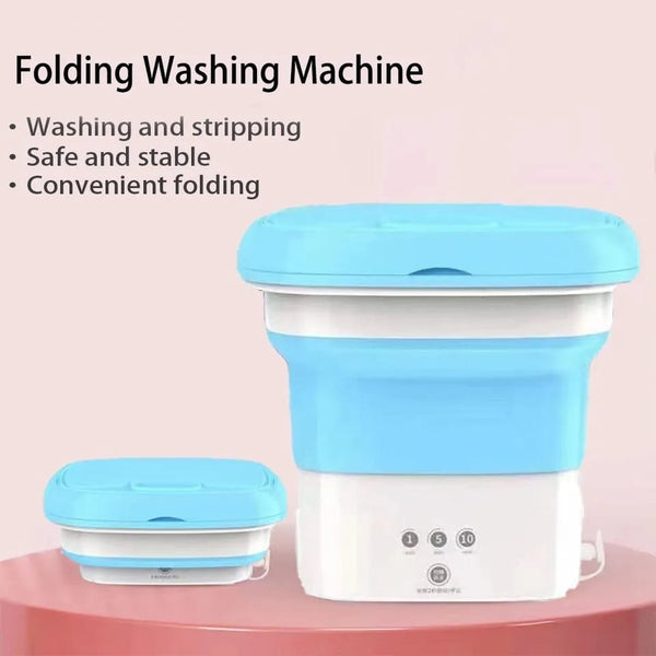 Foldable mini washing machine