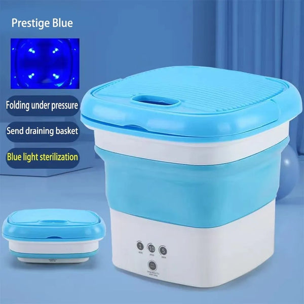 Foldable mini washing machine