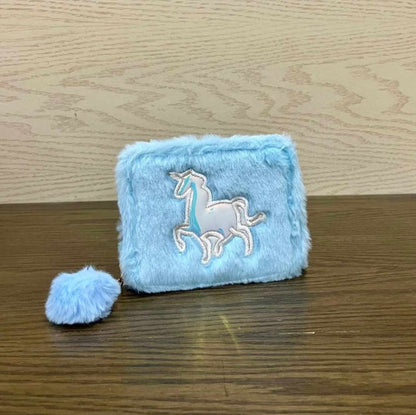 Fur unicorn wallet