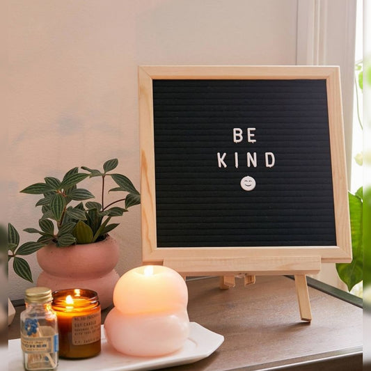 Letter felt board